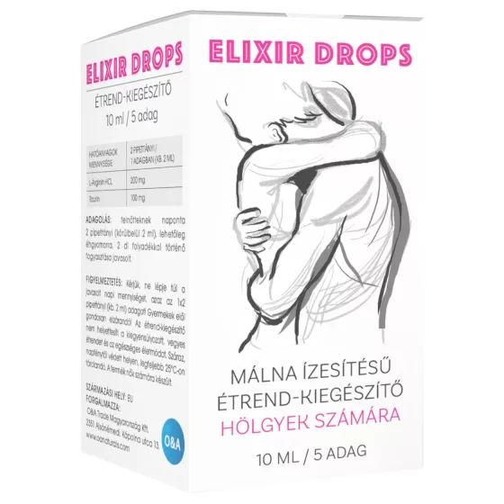 ELIXIR - kvapky na zvýšenie ženského libida - 10 ml - malina