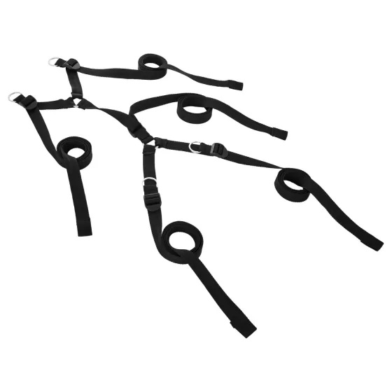 Sportsheets - putá na posteľ - čierne