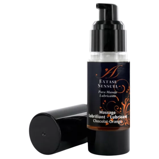 Extase Sensuel - hrejivý masážny olej - pomaranč čokoláda - 30 ml