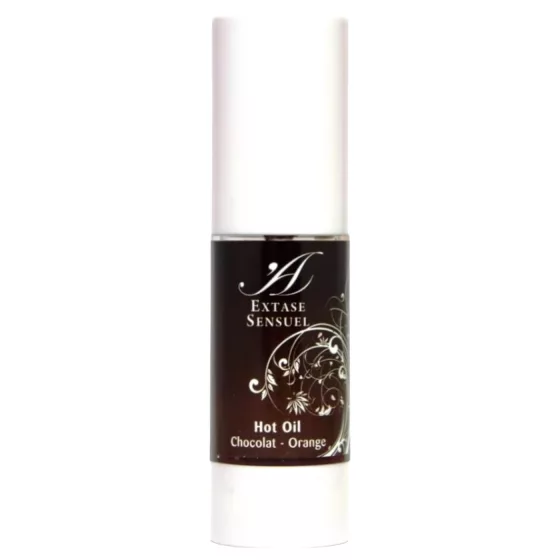 Extase Sensuel - hrejivý masážny olej - pomaranč čokoláda - 30 ml