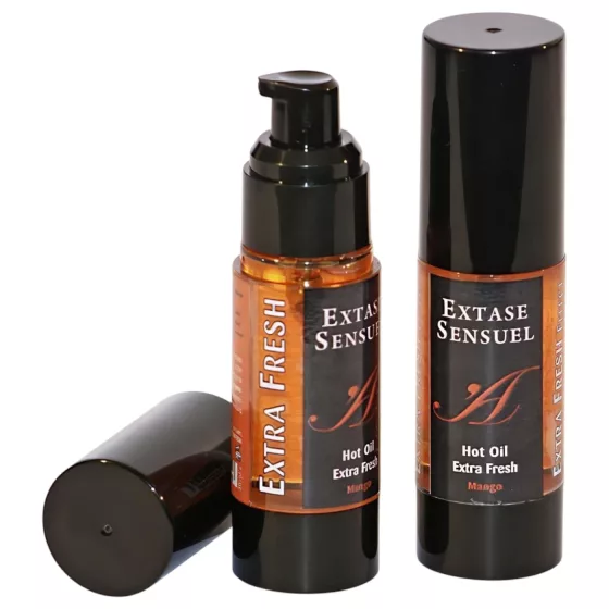 Extase Sensuel - masážny olej chladivý a hrejivý - mango - 30 ml