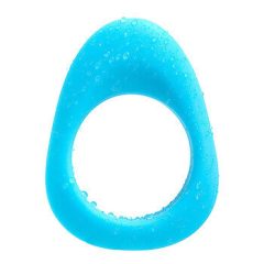LAID P.3 - silikónový krúžok na penis (modrý)