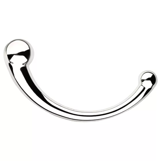 NJOY Pure Wand - análny háčik dildo (strieborné)