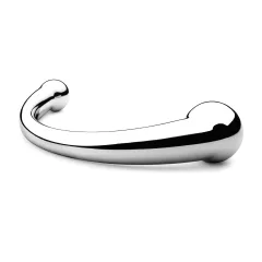 NJOY Pure Wand - análny háčik dildo (strieborné)