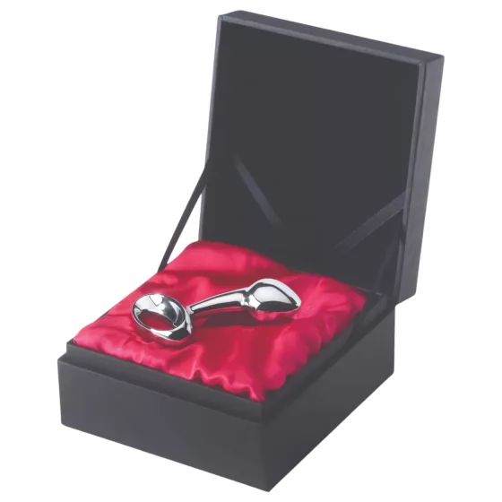 Njoy - malý análny kolík - kovový - strieborný