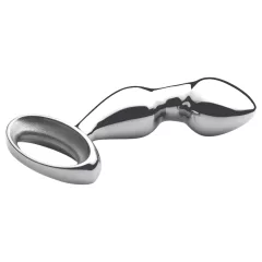   Njoy Pfun Plug - análny kolík na prostatu - kovový - strieborný