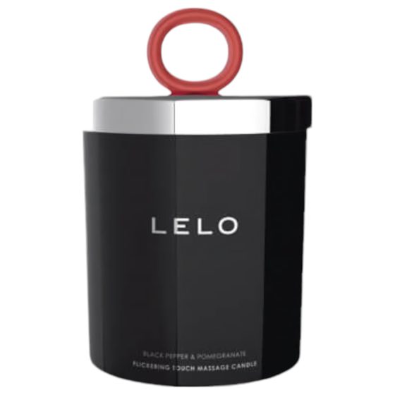 LELO masážna sviečka - granátové jablko a čierne korenie (150g)