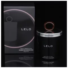 Masážna sviečka LELO - vanilka a kakao (150 g)