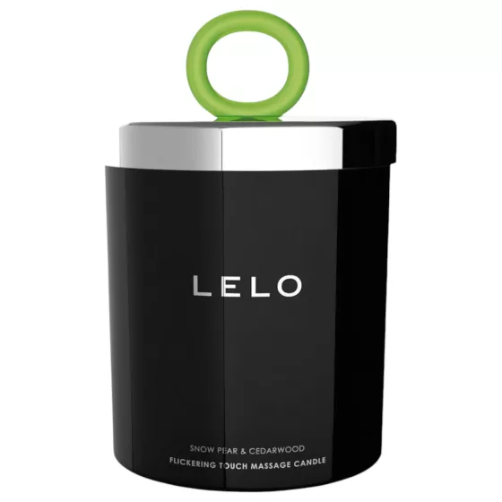 LELO - masážna sviečka - hruškový kvet a céder - 150g