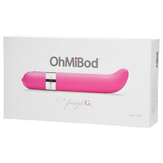 / OHMIBOD Freestyle G - bezdrôtový, hudobne riadený vibrátor na G bod (ružový)