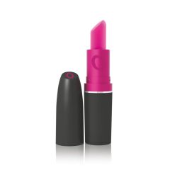 Screaming Lipstick - vibrátor v tvare rúžu (pink-čierny)