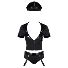 Obsessive - kostým policajtky - set - S/M