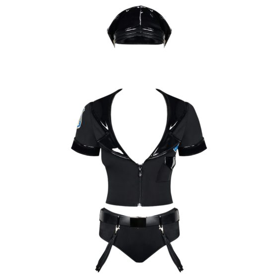 Obsessive Police - kostým policajtky (S/M)