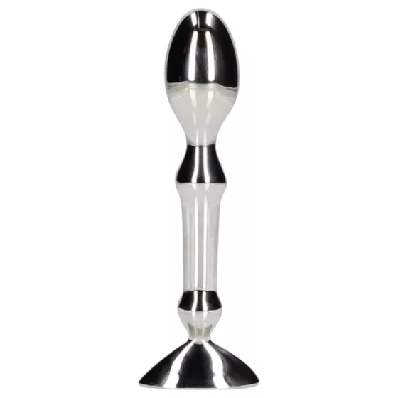 Aneros Tempo - oceľový análny dildo (strieborný)
