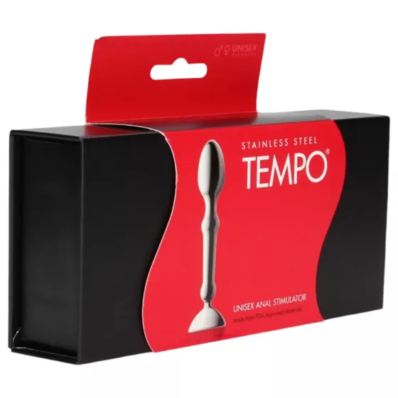 Aneros Tempo - oceľový análny dildo (strieborný)