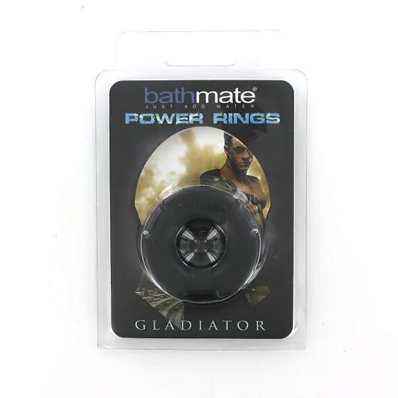 BathMate - Gladiátor silikónový krúžok na penis (čierny)