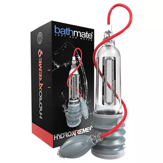 Bathmate HydroXtreme 9 - sada hydropumpy (priehľadná)