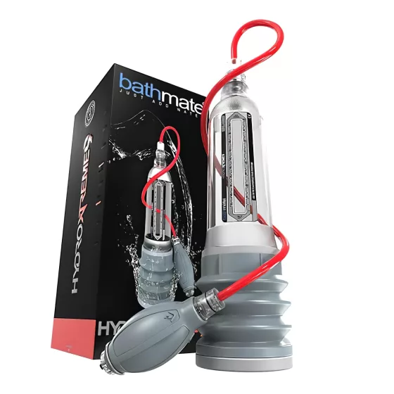 Bathmate HydroXtreme 9 - sada hydropumpy (priehľadná)