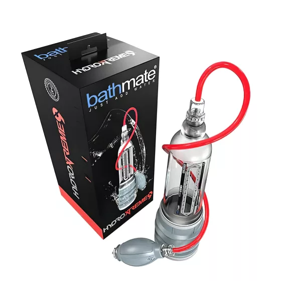 Bathmate HydroXtreme 9 - sada hydropumpy (priehľadná)