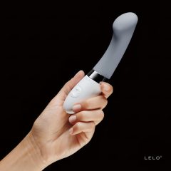 LELO Gigi 2 - silikónový vibrátor na bod G (modrý)