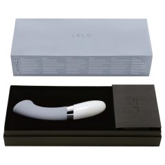 LELO Gigi 2 - silikónový vibrátor na bod G (modrý)