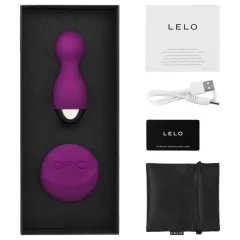 LELO - vibračné vajíčko s otáčaním - fialové
