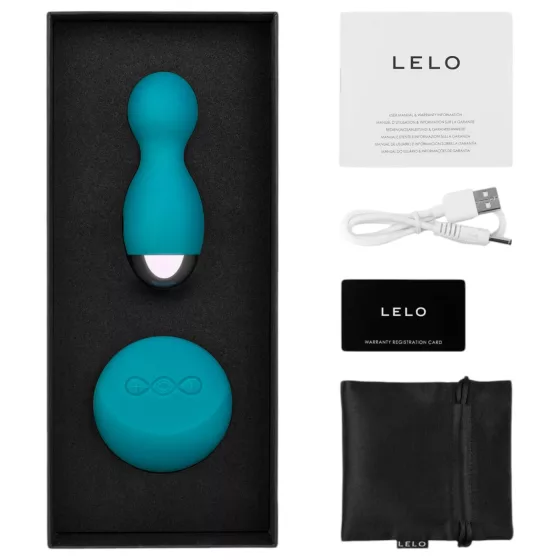 LELO Hula - rotačné vibračné vajíčko (tyrkysové)
