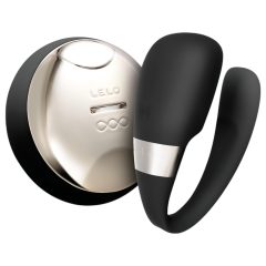 LELO Tiani 3 - silikónový párový vibrátor (čierny)
