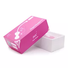   Magic Motion Kegel Master - vibrátorové venušine guličky ovládané aplikáciou (ružové)