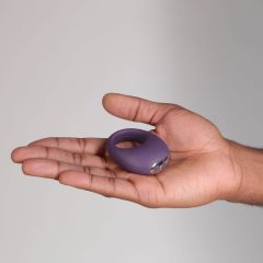   Je Joue Mio - vodotesný vibračný krúžok na penis na batérie (fialový)