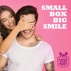   Love in the Pocket - vibračný krúžok na penis - jednorazový - ružový