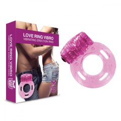   Love in the Pocket - jednorázový vibračný krúžok na penis (ružový)