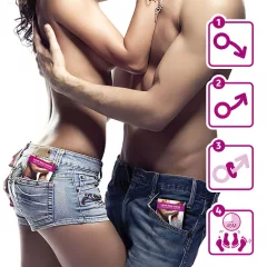   Love in the Pocket - vibračný krúžok na penis - jednorazový - ružový