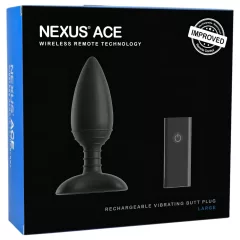   Nexus Ace - diaľkovo ovládaný, nabíjateľný análny vibrátor (veľký)
