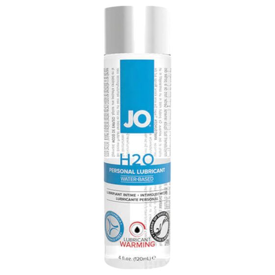 JO H2O - lubrikant na vodnej báze s hrejivým efektom (120 ml)