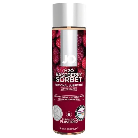 JO H2O malinový sorbet - lubrikant na vodnej báze (120ml)