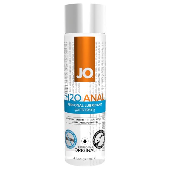 JO H2O Anal Original - lubrikant na análny sex - vodná báza - 120ml