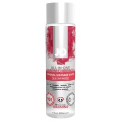   System JO All-in-one - hrejivý lubrikant & masážny gél (120ml)