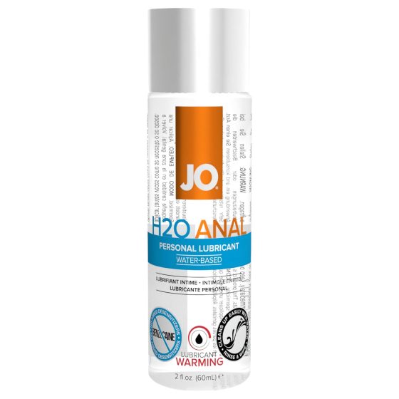 JO H2O Anal Warming - análny lubrikant hrejivý efekt - na vodnej báze 60ml