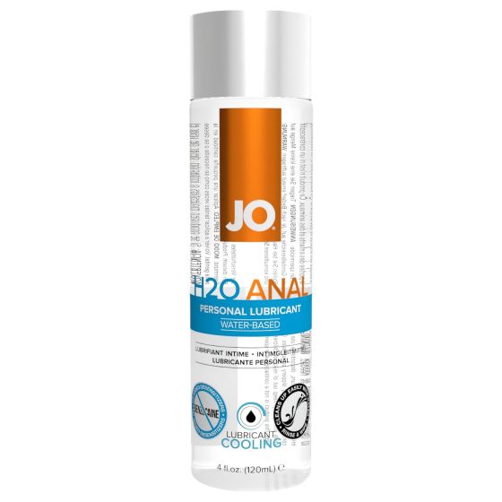 JO H2O Anal Cool - chladivý análny lubrikant na vodnej báze (120ml)
