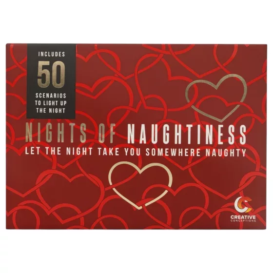 FIFTY NIGHTS OF NAUGHTINESS - erotická spoločenská hra - v angličtine