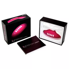   / OhMiBod Lightshow - aplikáciou ovládaný klitorálny vibrátor s LED svetlom (ružový)