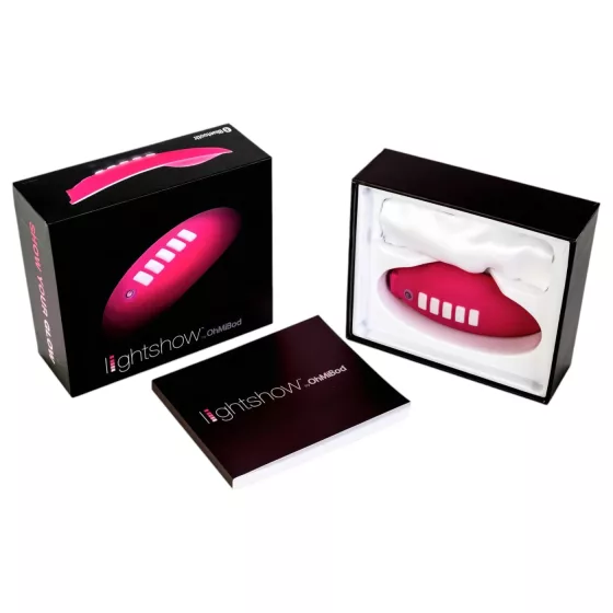 / OHMIBOD Lightshow - inteligentný klitorálny vibrátor so svetelnou šou (ružový)