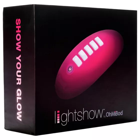 / OHMIBOD Lightshow - inteligentný klitorálny vibrátor so svetelnou šou (ružový)