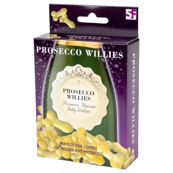 Prosecco Willies - želé cukríky v tvare penisu s príchuťou šumivého vína (120 g)