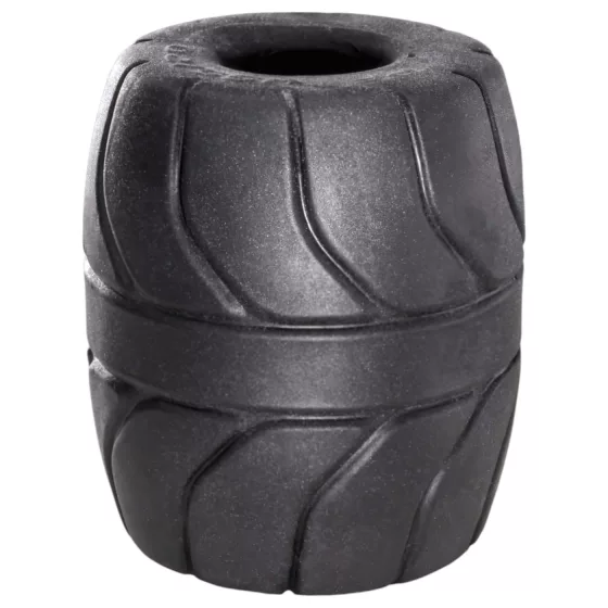 SilaSkin - erekčný krúžok a sťahovač semenníkov - čierny