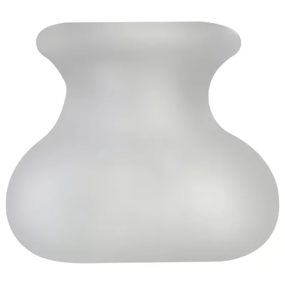 Perfect Fit - semenníkový vak a ťahadlo - XL - priehľadný