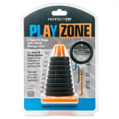   Perfect Fit - Play Zone - sada krúžkov a ťahacích krúžkov na penis (9-dielna)