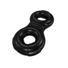   Bathmate Vibe Ring Eight - vibračný krúžok na penis na batérie (čierny)