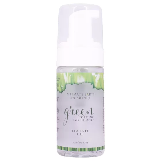 Intimate Earth Green Tee - dezinfekčný a čistiaci sprej (100 ml)